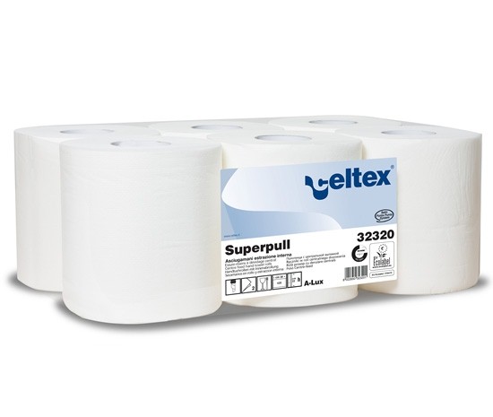 Celtex. Полотенца бумажные 2-х слойная, перфорированная
